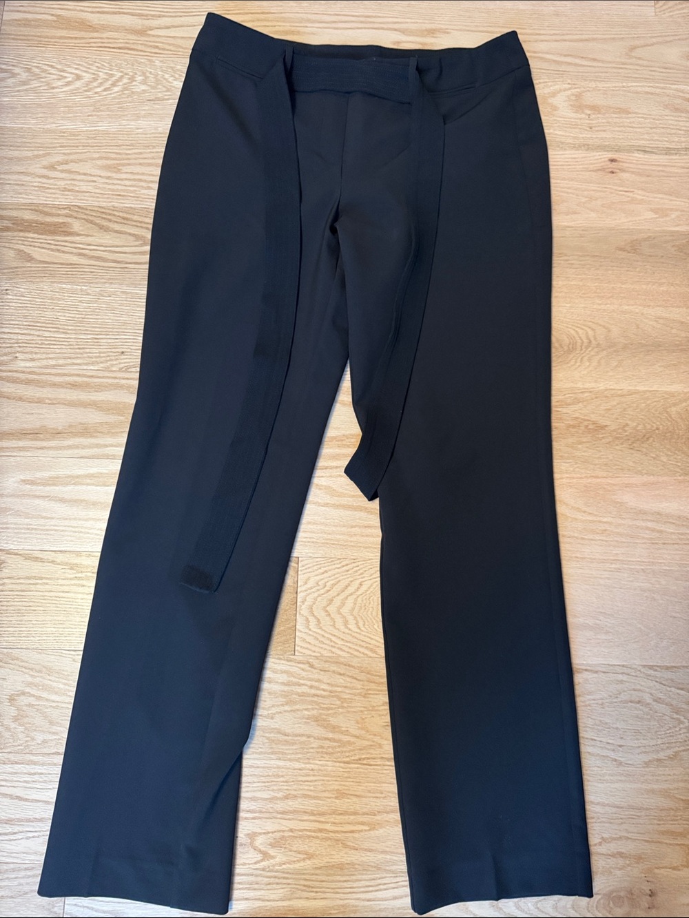 Zac & Rachel Black Straight-Leg Women's Pants